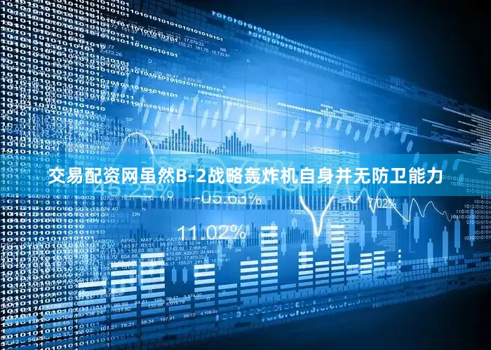 交易配资网虽然B-2战略轰炸机自身并无防卫能力