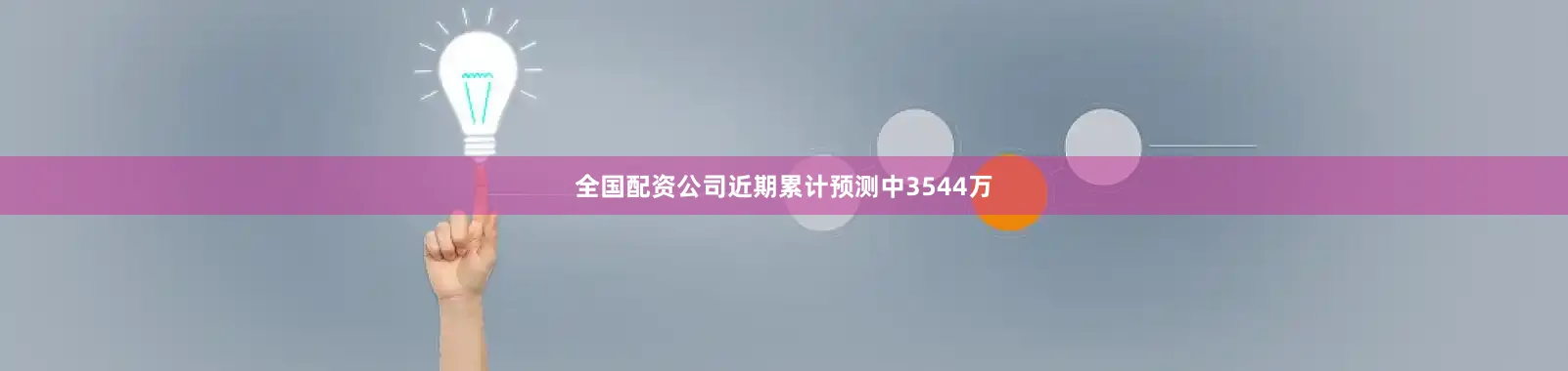 全国配资公司近期累计预测中3544万